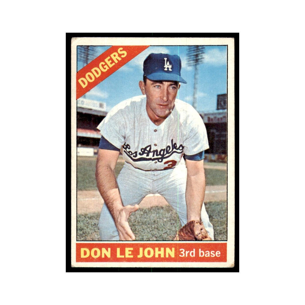 1966 Topps Don Le John Baseball Cards #41