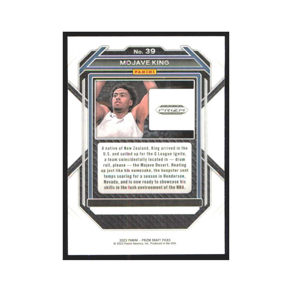 2023 Panini Prizm Draft Mojave King NBA G League Ignite #39