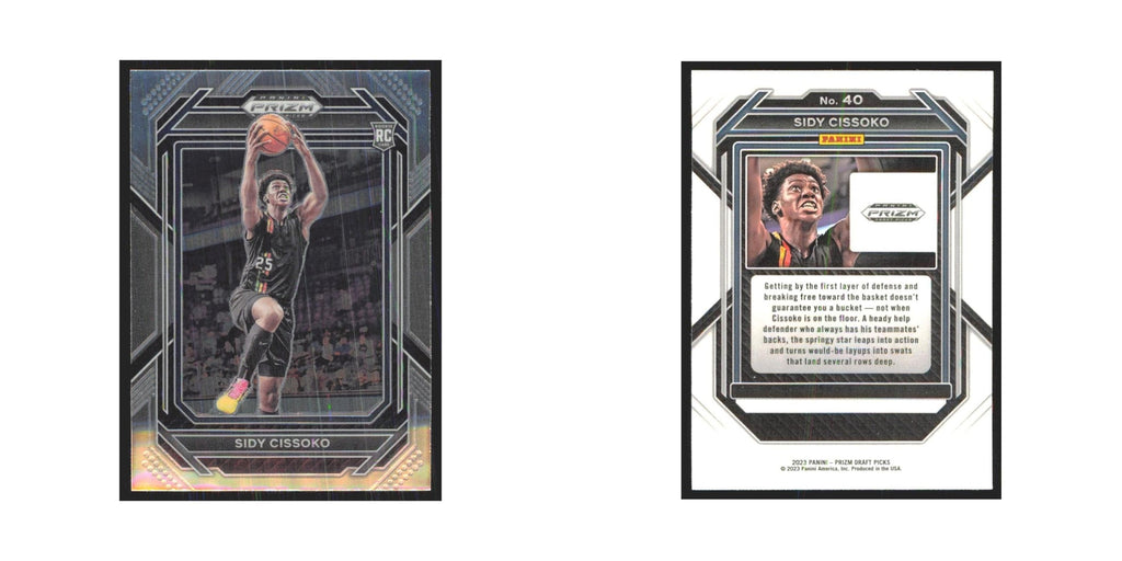 2023 Panini Prizm Draft Sidy Cissoko RC NBA G League Ignite #40