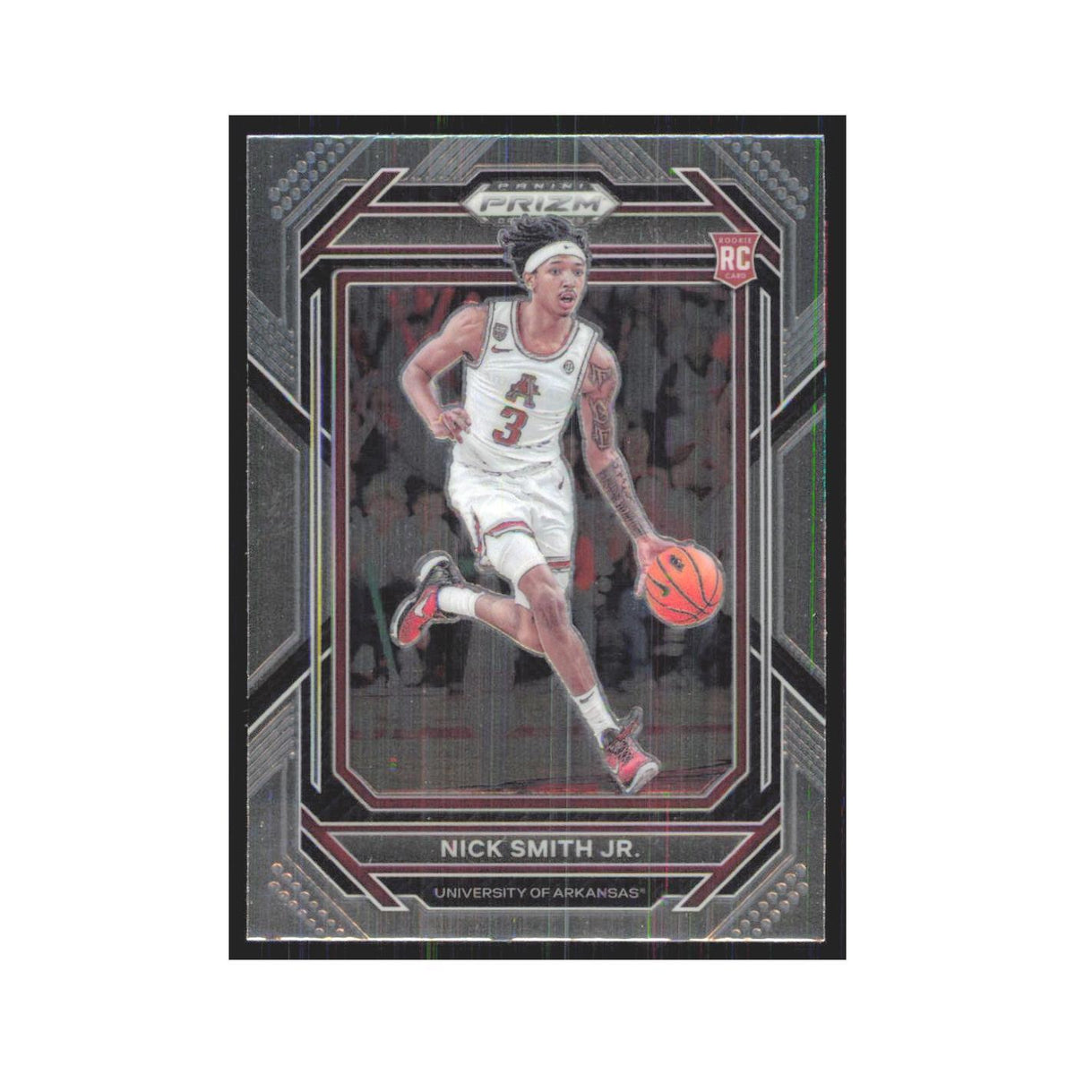 2023 Panini Prizm Draft Nick Smith Jr. RC Arkansas Razorbacks #50