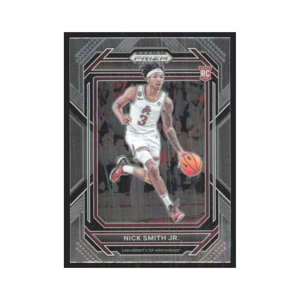 2023 Panini Prizm Draft Nick Smith Jr. RC Arkansas Razorbacks #50