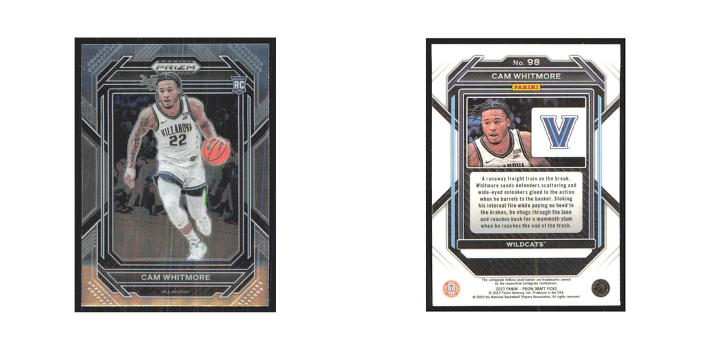 2023 Panini Prizm Draft Cam Whitmore RC Villanova Wildcats #98