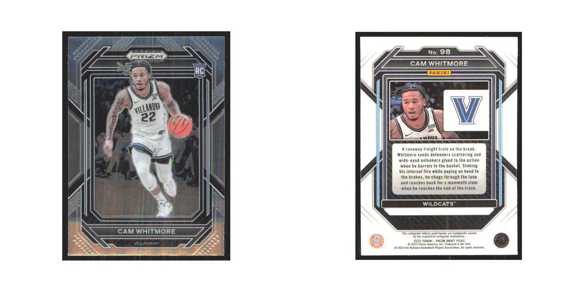 2023 Panini Prizm Draft Cam Whitmore RC Villanova Wildcats #98