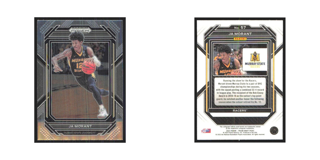 2023 Panini Prizm Draft Ja Morant Murray State Racers #57