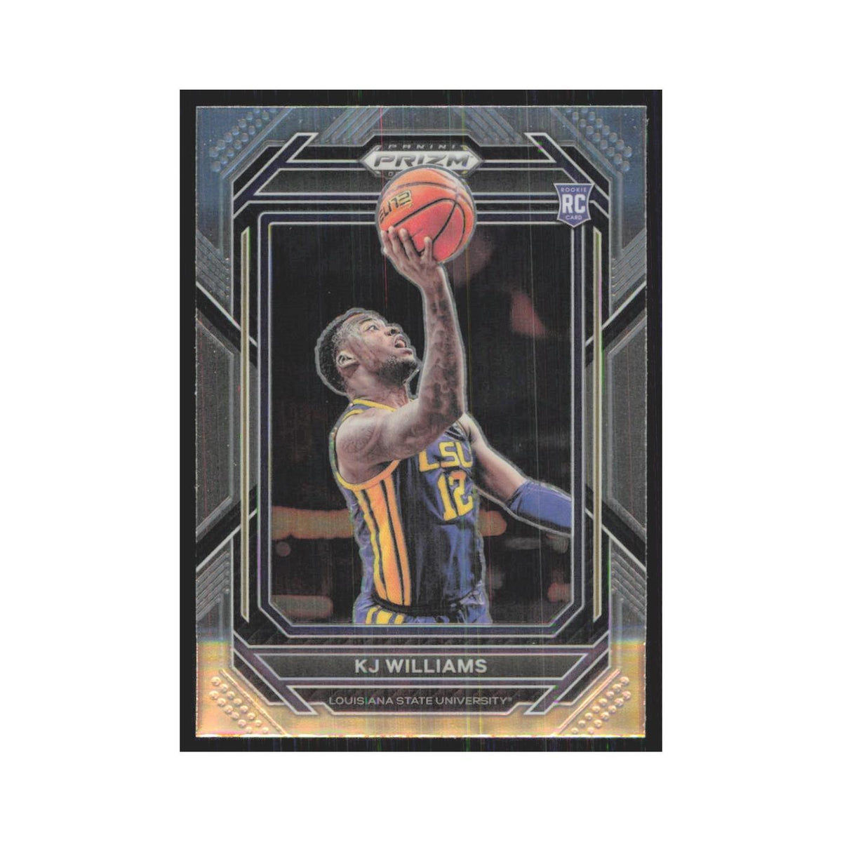 2023 Panini Prizm Draft KJ Williams RC LSU Tigers #28