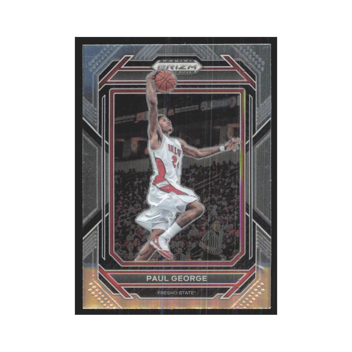 2023 Panini Prizm Draft Paul George Fresno State Bulldogs #58
