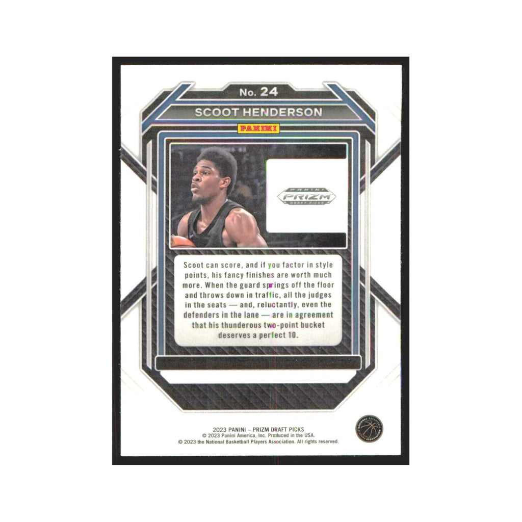 2023 Panini Prizm Draft Scoot Henderson RC NBA G League Ignite #24