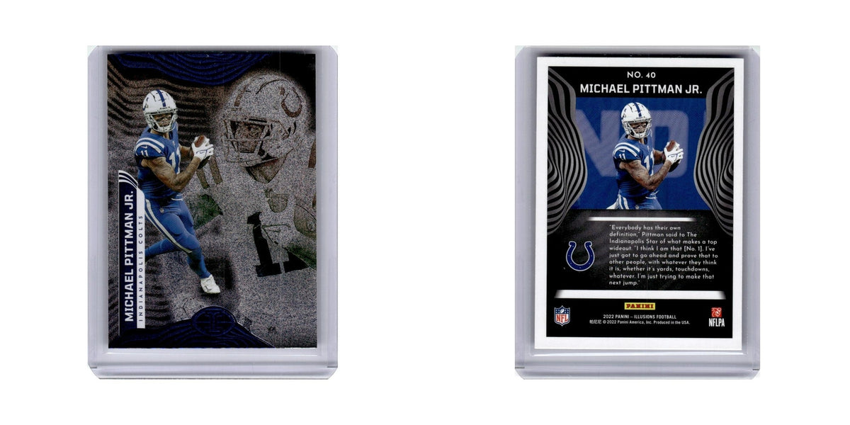 Michael Pittman Jr. 2022 Panini Illusions #40 Indianapolis Colts NM