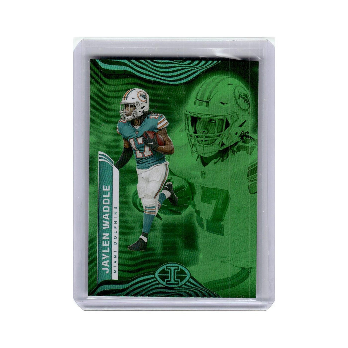 Jaylen Waddle 2022 Panini Illusions #61 Miami Dolphins Football Card NM