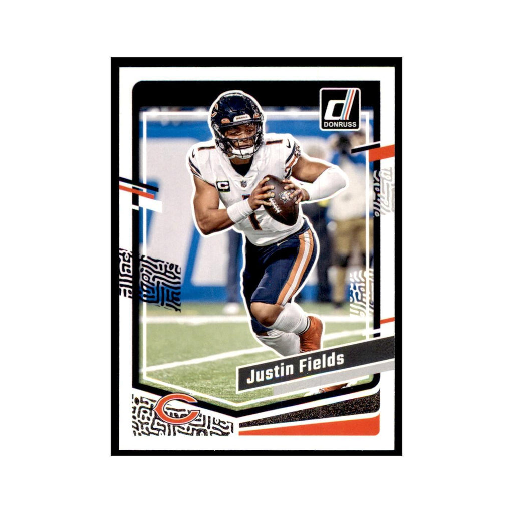 Justin Fields 2023 Donruss #48 Chicago Bears Football Card NM