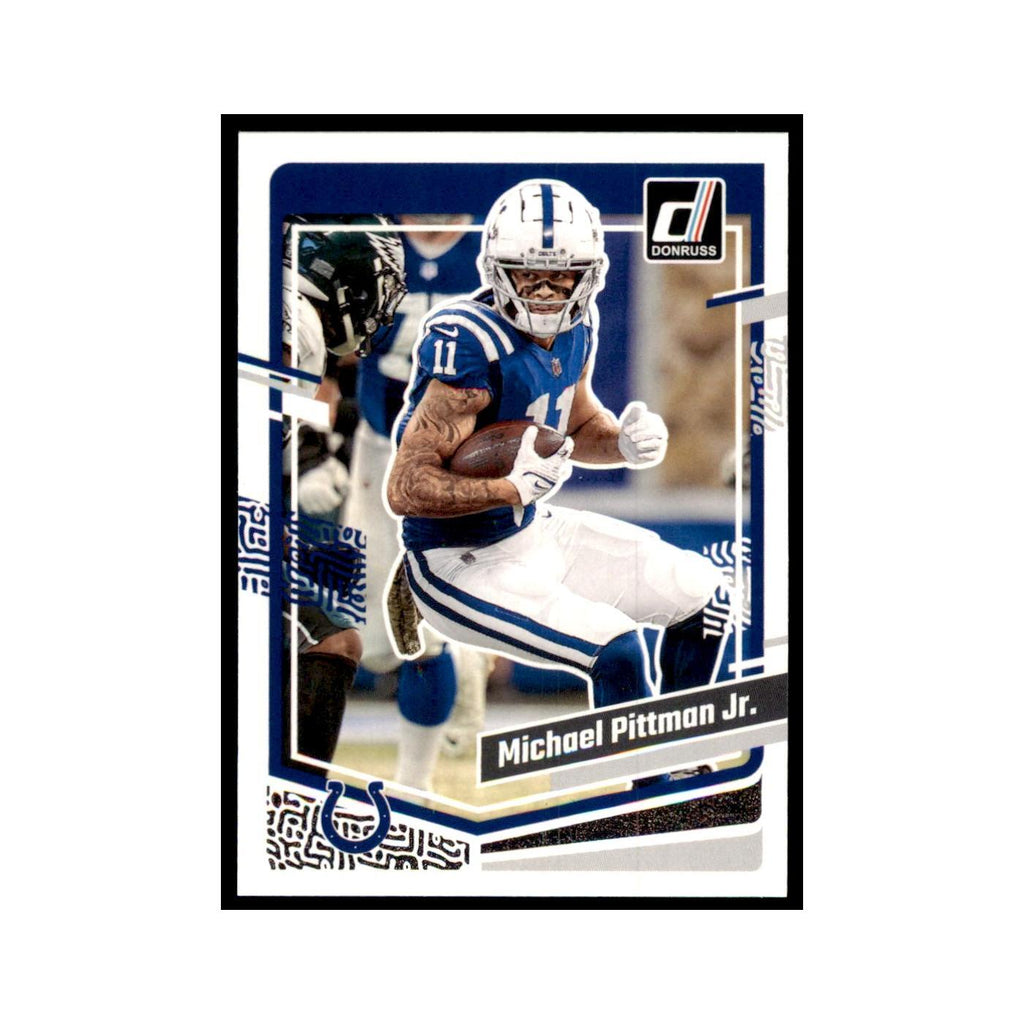 Michael Pittman Jr. 2023 Donruss #129 Indianapolis Colts Football Card NM