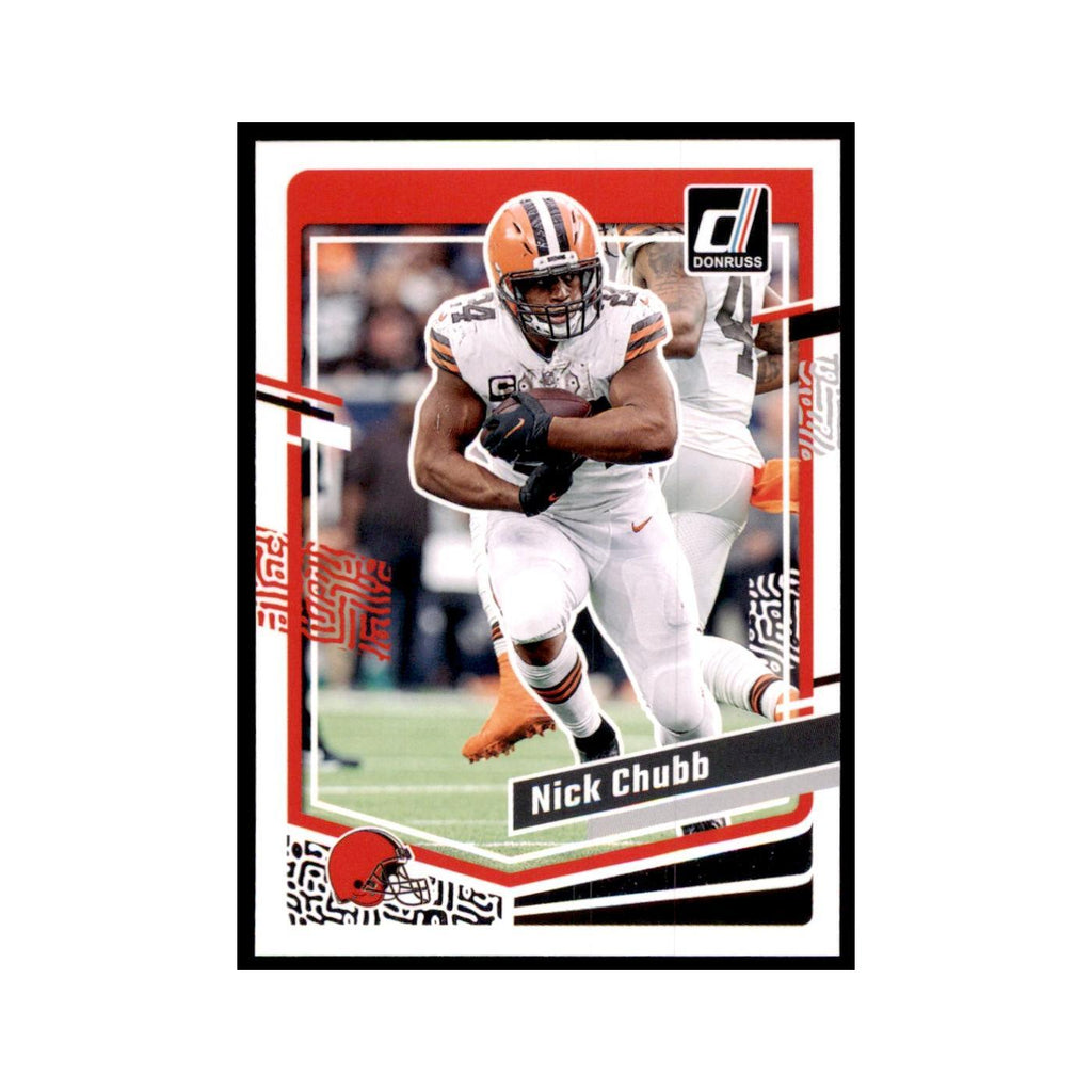 Nick Chubb 2023 Donruss #69 Cleveland Browns Football Card NM