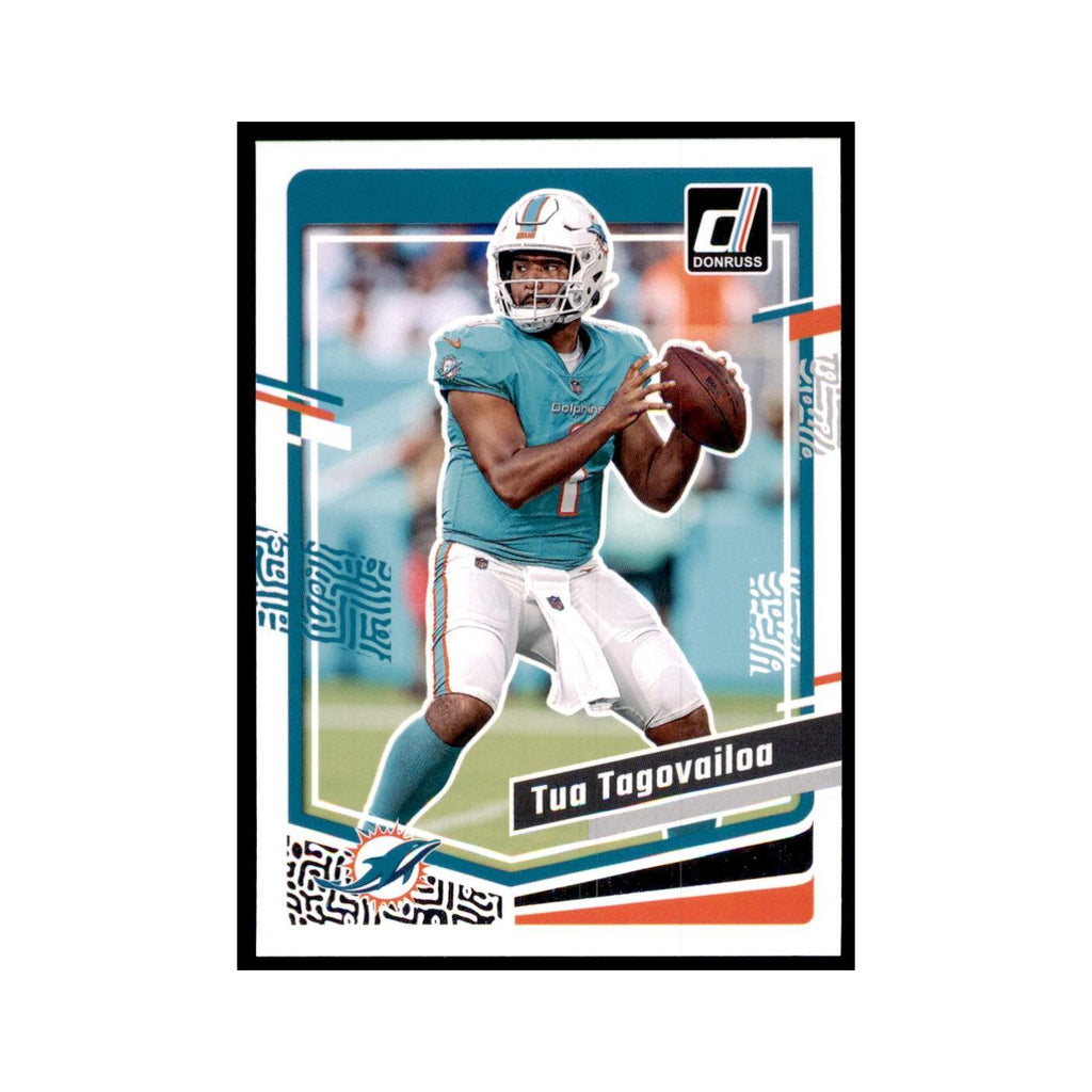 Tua Tagovailoa 2023 Donruss #190 Miami Dolphins Football Card NM
