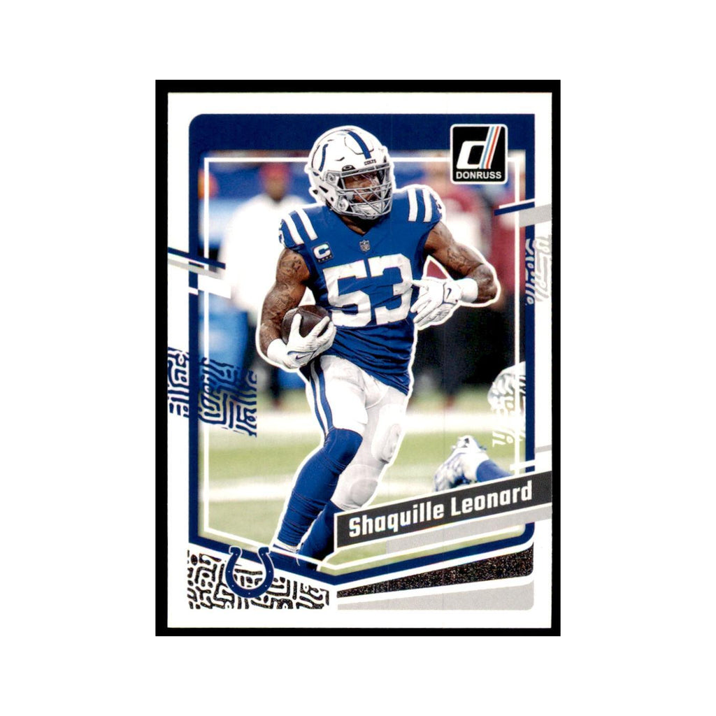 Shaquille Leonard 2023 Donruss #131 Indianapolis Colts Football Card NM