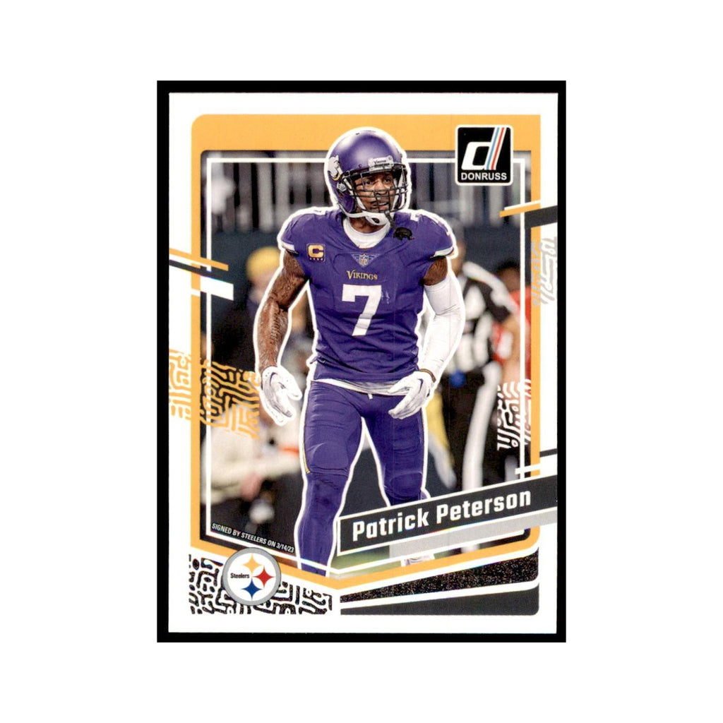 Patrick Peterson 2023 Donruss #253 Pittsburgh Steelers Football Card NM
