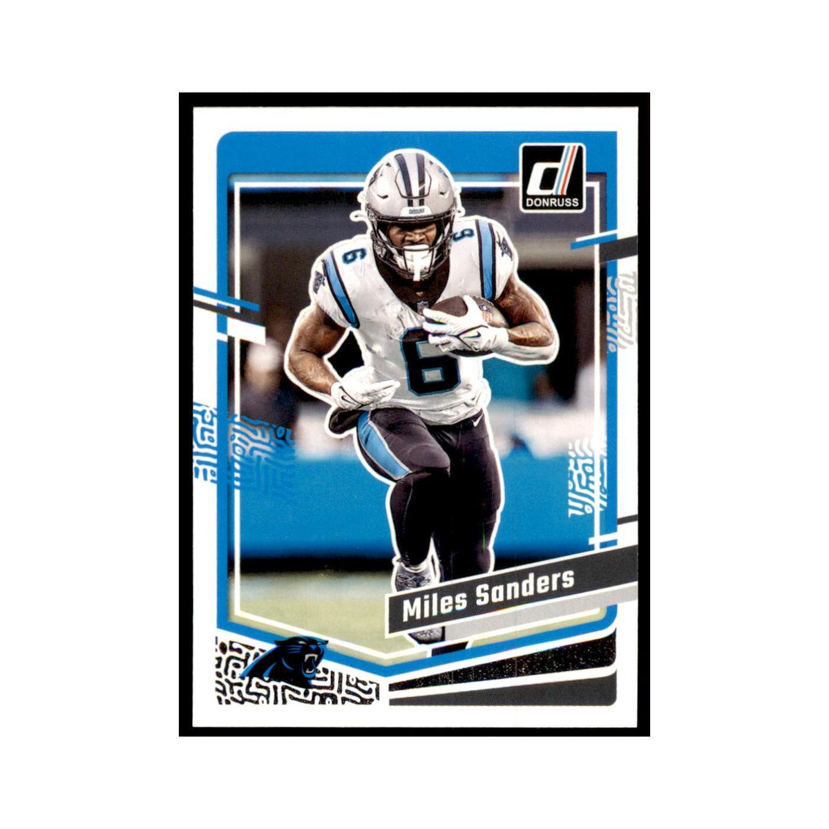 Miles Sanders 2023 Donruss #44 Carolina Panthers Football Card NM