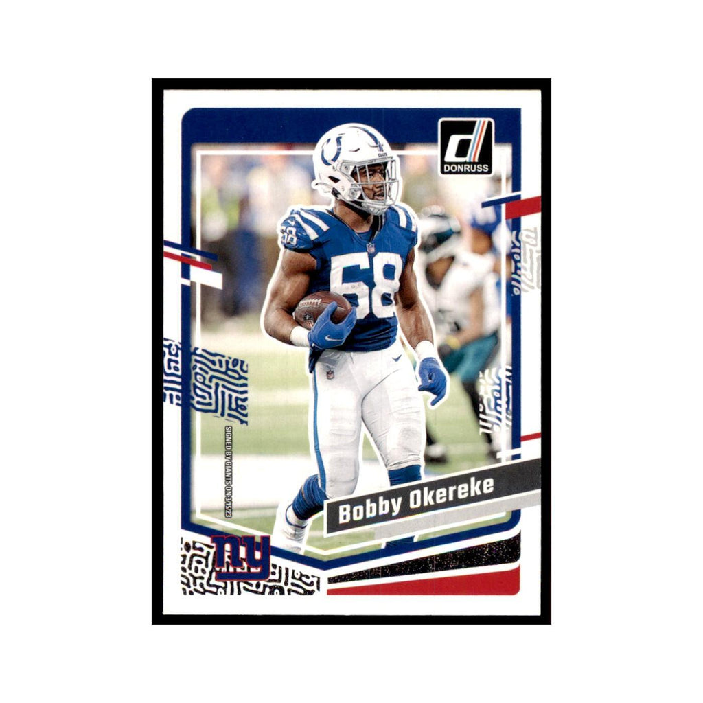 Bobby Okereke 2023 Donruss #124 Indianapolis Colts Football Card NM