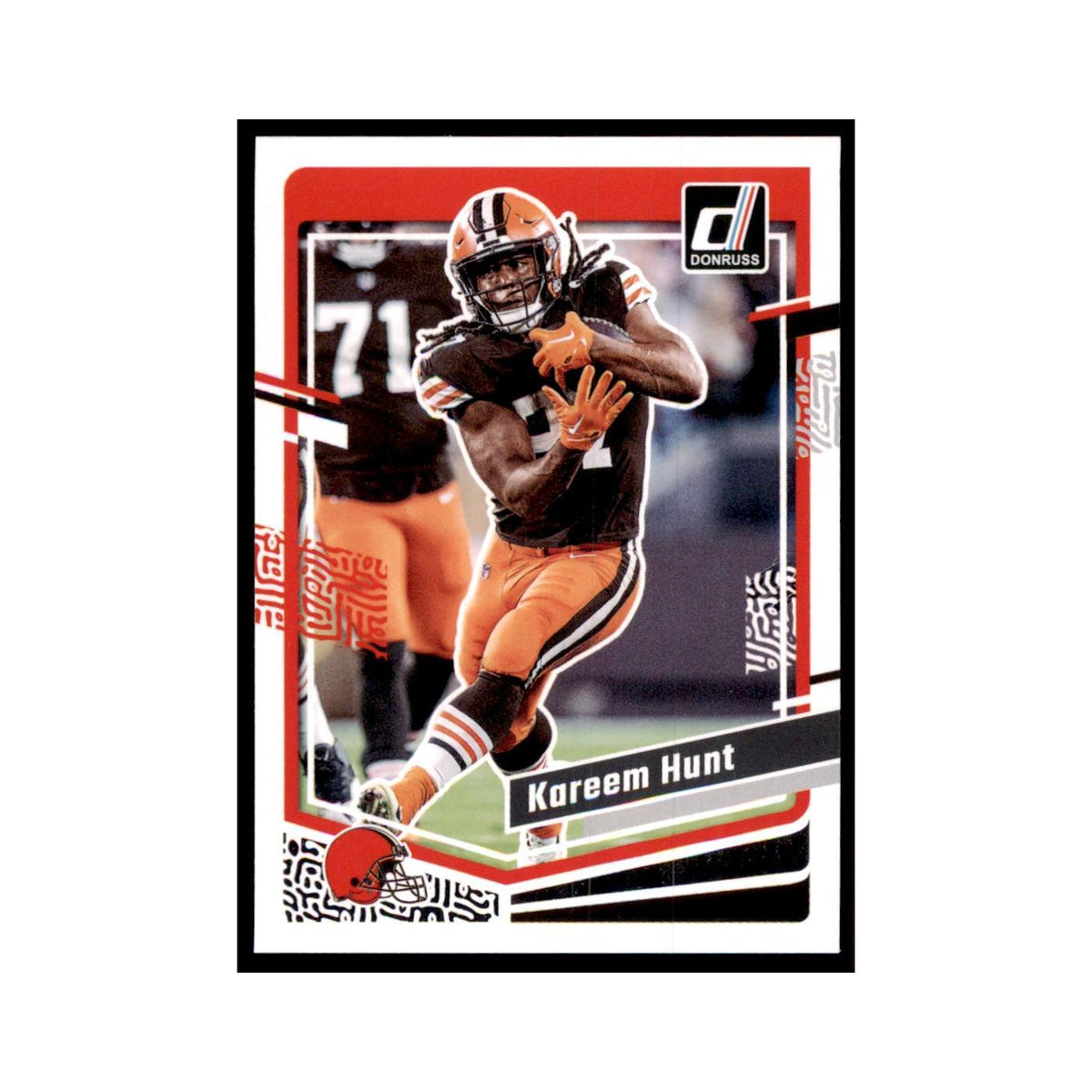 Kareem Hunt 2023 Donruss #67 Cleveland Browns Football Card NM