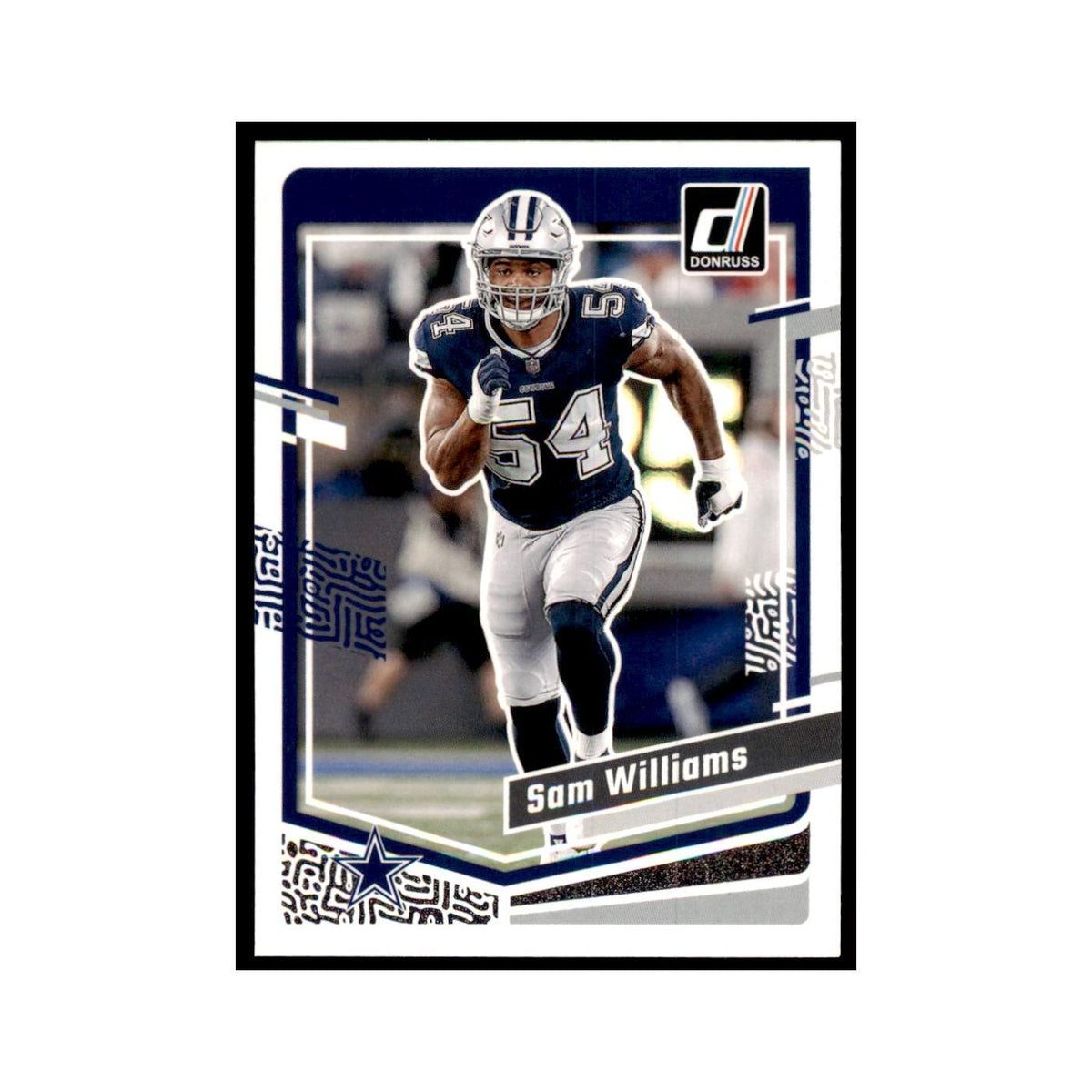Sam Williams 2023 Donruss #80 Dallas Cowboys Football Card NM