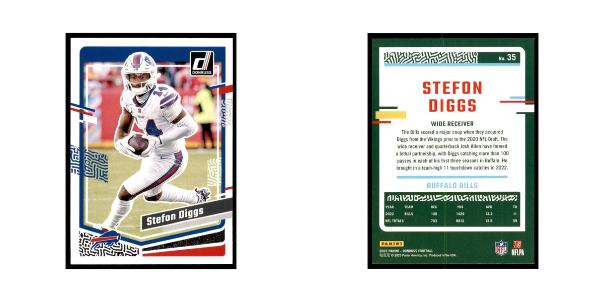 Stefon Diggs 2023 Donruss #35 Buffalo Bills Football Card NM