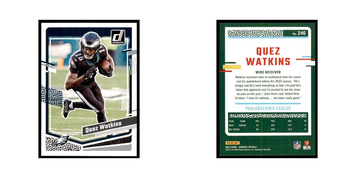 Quez Watkins 2023 Donruss #246 Philadelphia Eagles Football Card NM