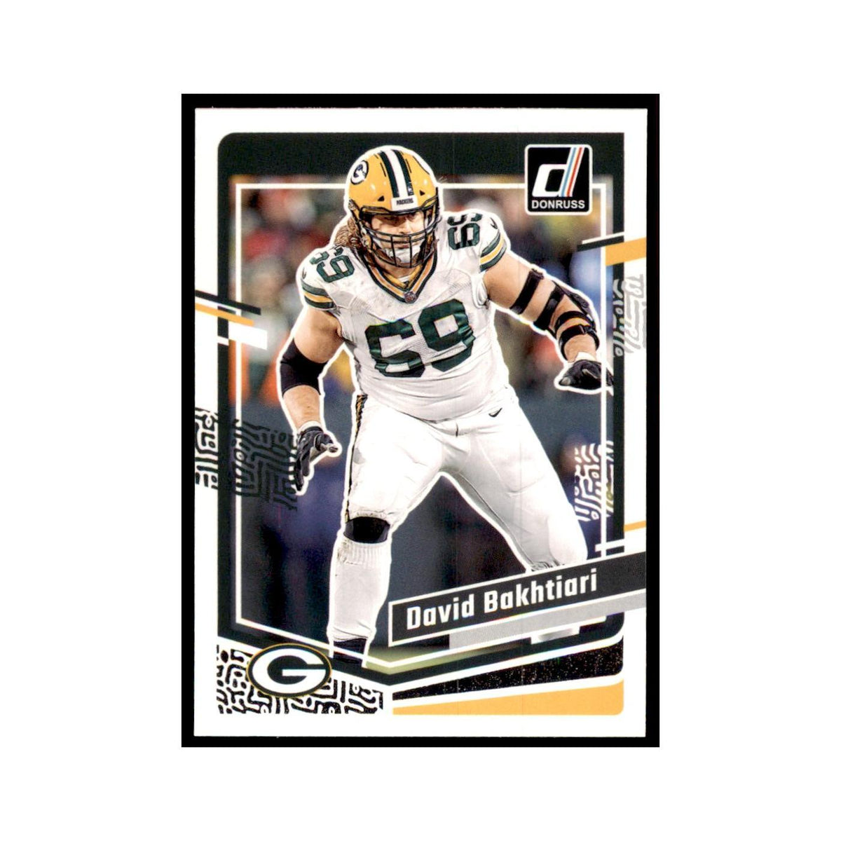 David Bakhtiari 2023 Donruss #108 Green Bay Packers Football Card NM