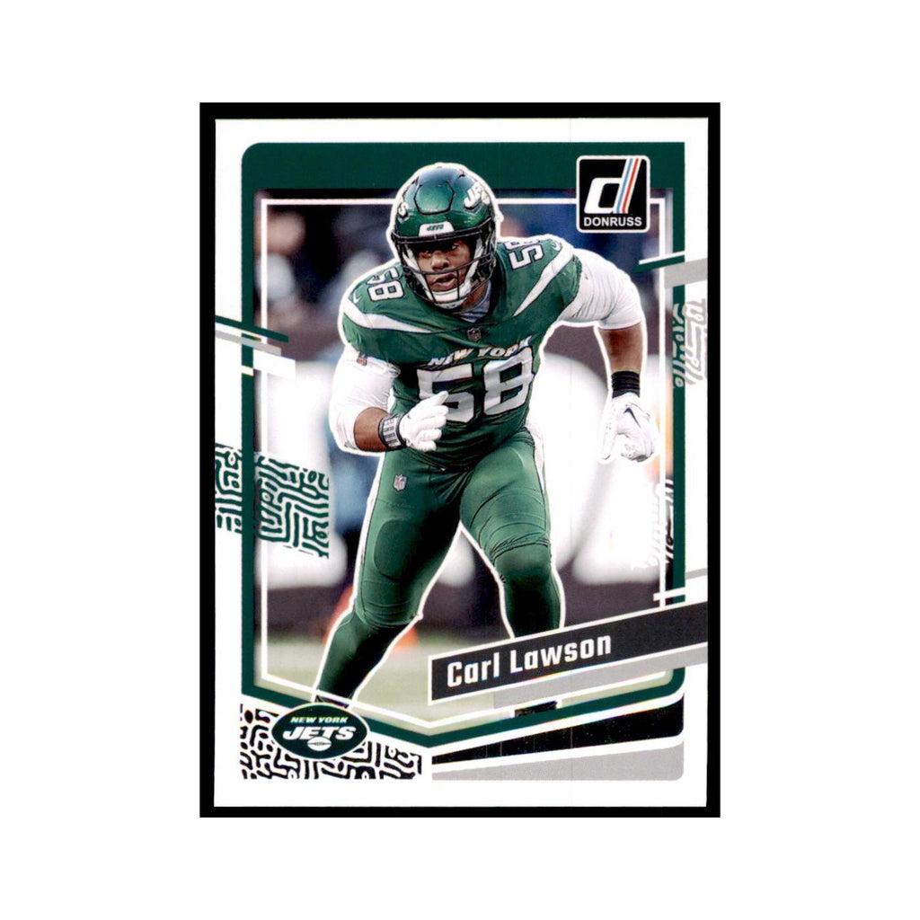 Carl Lawson 2023 Donruss #231 New York Jets Football Card NM