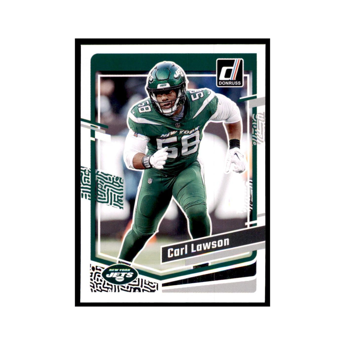 Carl Lawson 2023 Donruss #231 New York Jets Football Card NM
