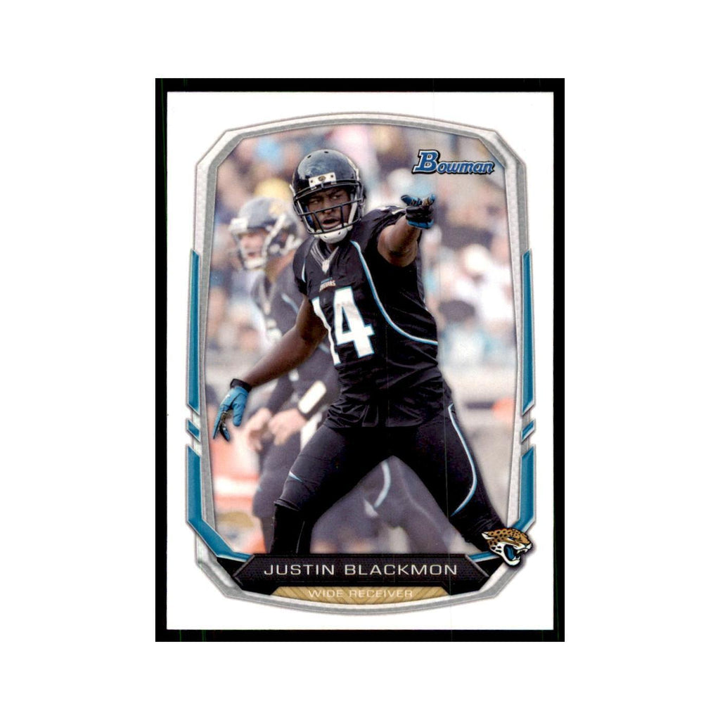 2013 Bowman Justin Blackmon Football Cards #42