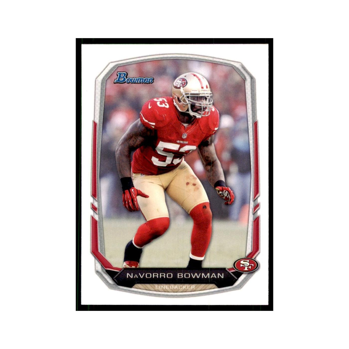 2013 Bowman NaVorro Bowman Football Cards #17