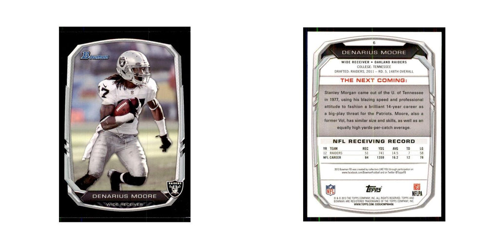 2013 Bowman Denarius Moore #6