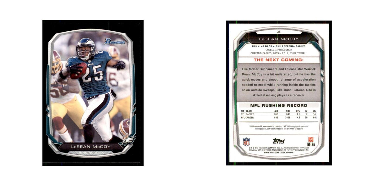2013 Bowman LeSean McCoy #35