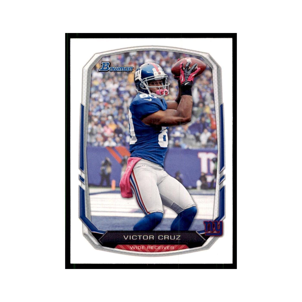 2013 Bowman Victor Cruz Football Cards #16