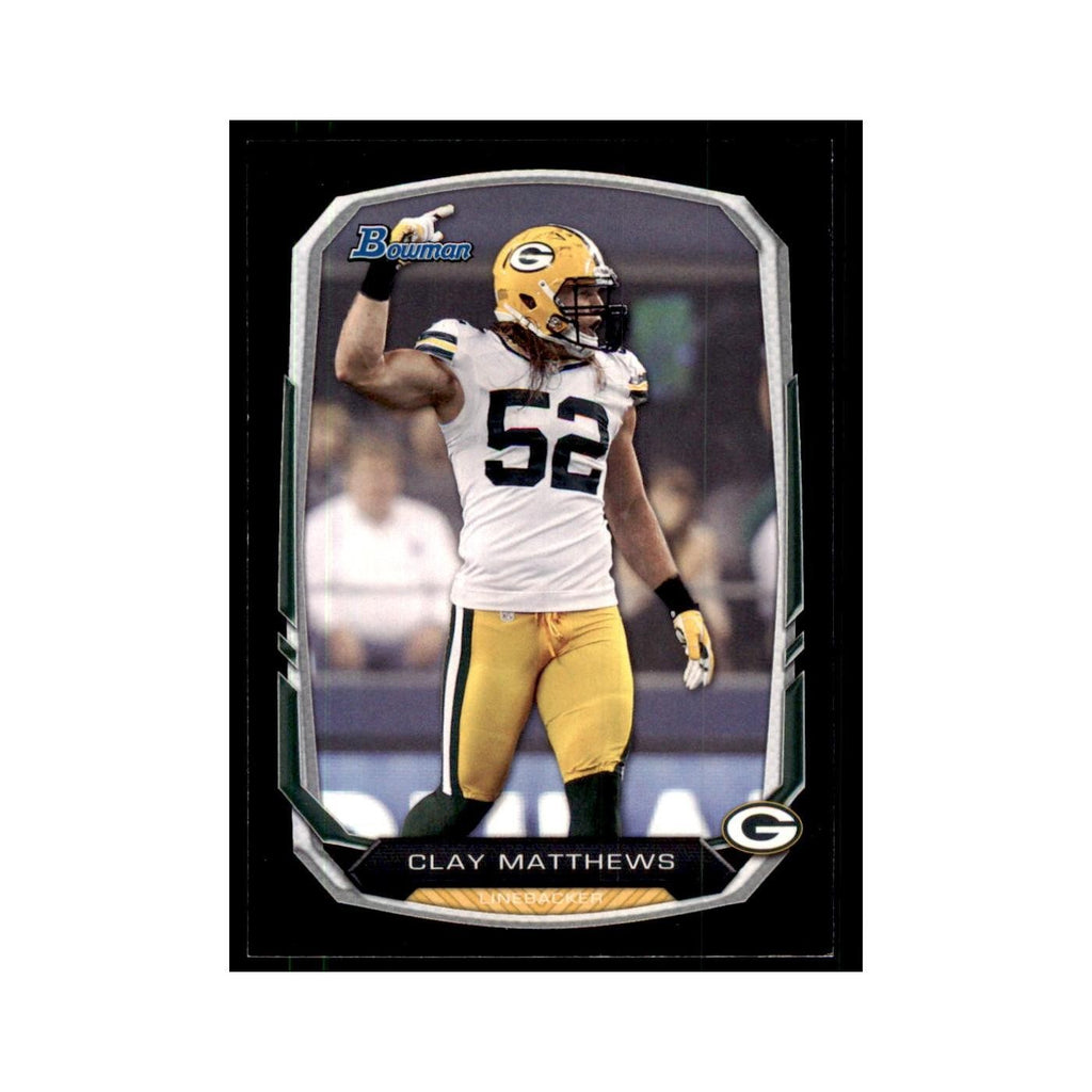 2013 Bowman Clay Matthews Football Cards #83