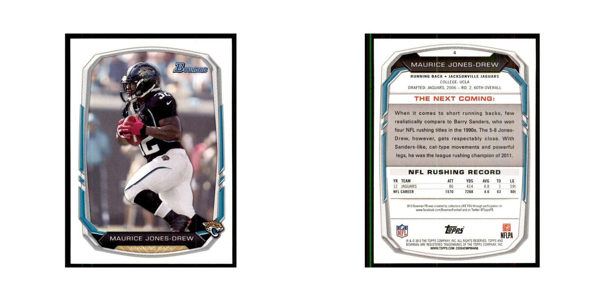 2013 Bowman Maurice Jones-Drew #4