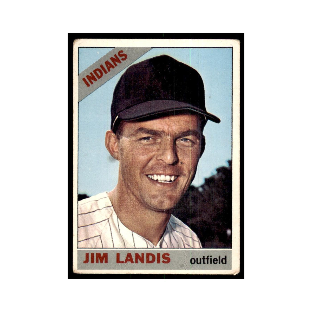 1966 Topps (damaged) Jim Landis Baseball Cards #128