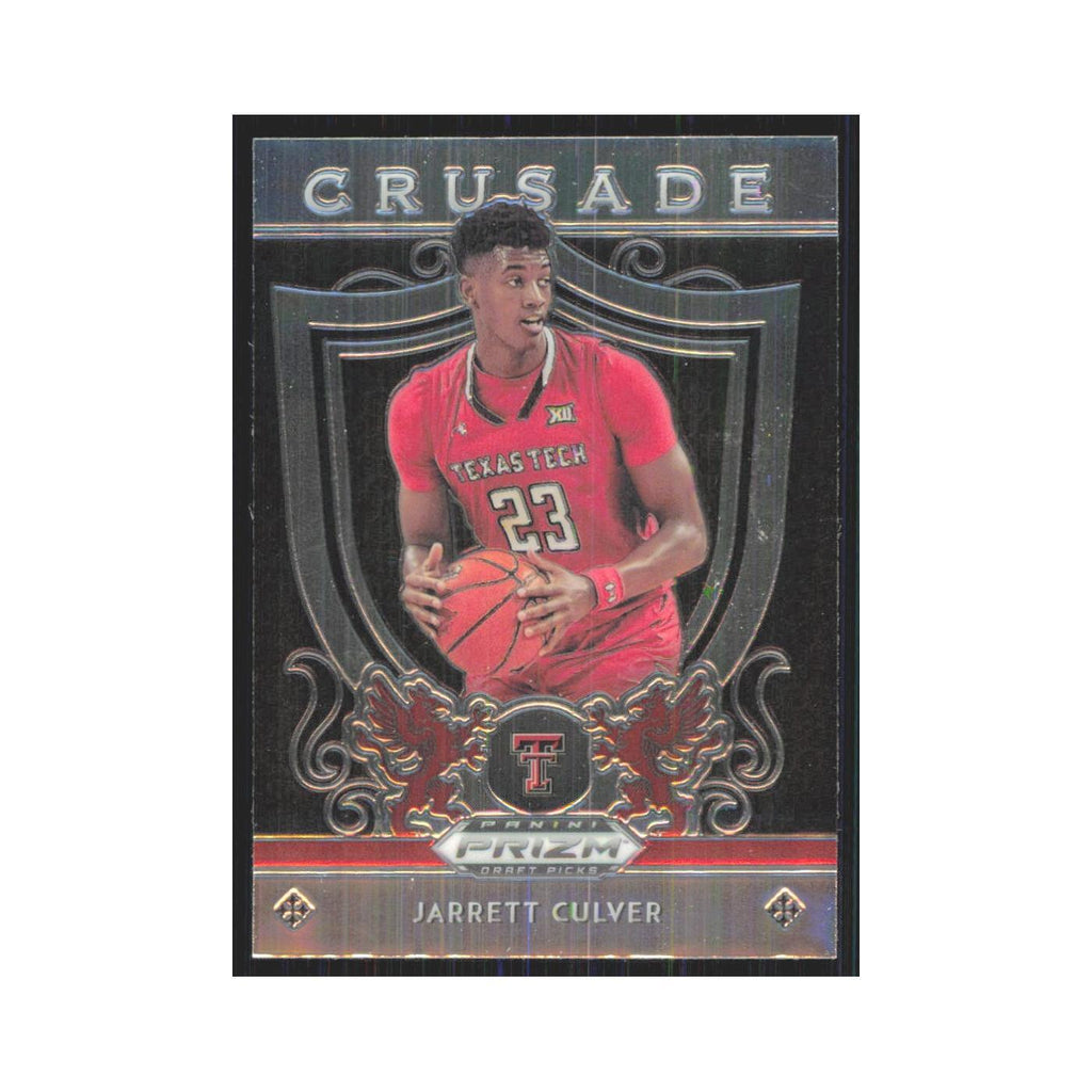 2019 Panini Prizm Draft Jarrett Culver Texas Tech Red Raiders #83