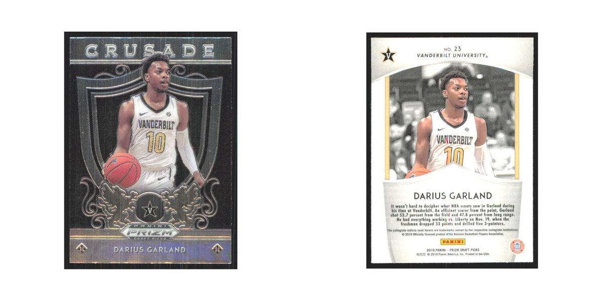 2019 Panini Prizm Draft Darius Garland Vanderbilt Commodores #23