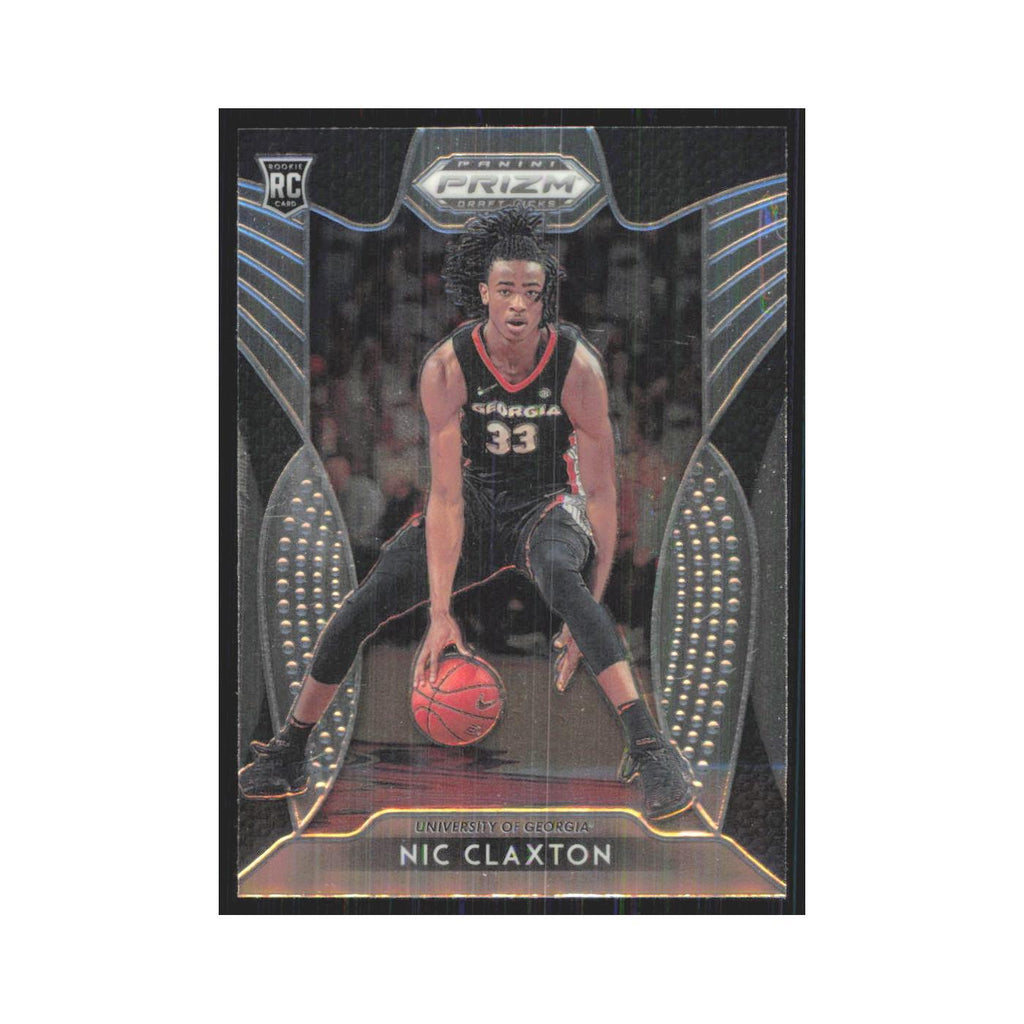 2019 Panini Prizm Draft Nicolas Claxton RC Georgia Bulldogs #31
