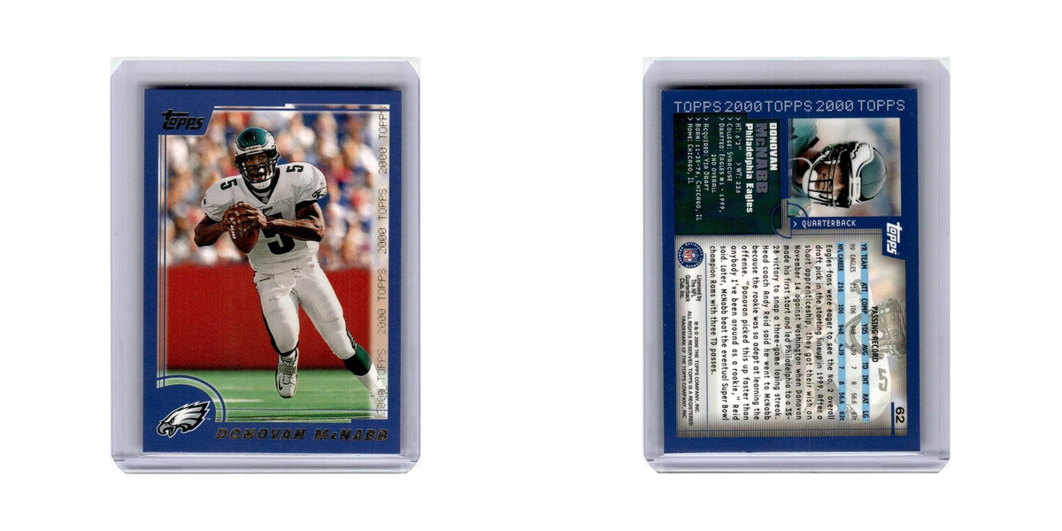 Donovan McNabb 2000 Topps #62 Philadelphia Eagles Football Card NM