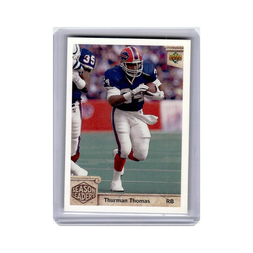 Thurman Thomas 1992 Upper Deck #309 Buffalo Bills Football Card NM