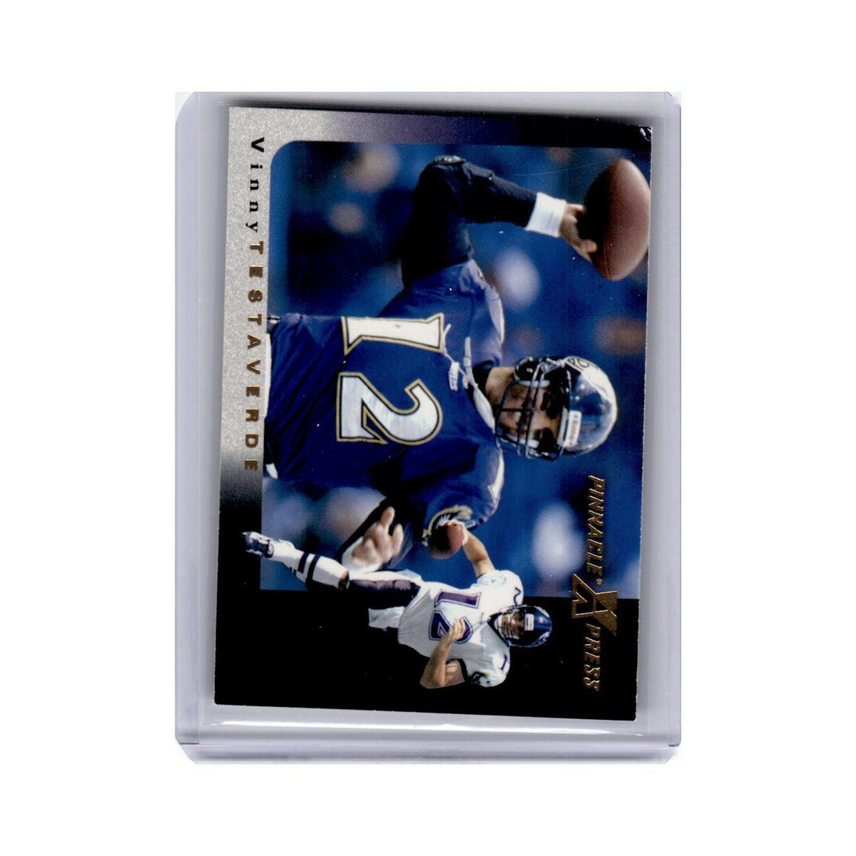Vinny Testaverde 1997 Pinnacle X-Press #27 Baltimore Ravens Football Card NM