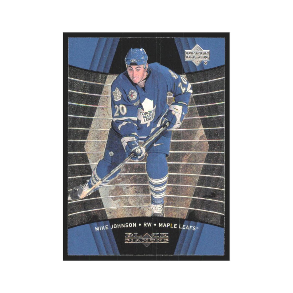 Mike Johnson 1999 Upper Deck Black Diamond #81 Toronto Maple Leafs NM