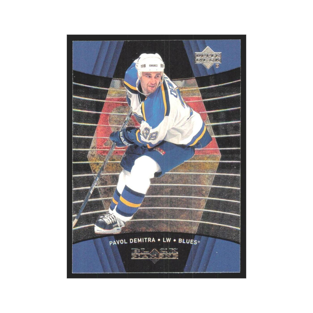 Pavol Demitra 1999 Upper Deck Black Diamond #72 St. Louis Blues Hockey Card NM