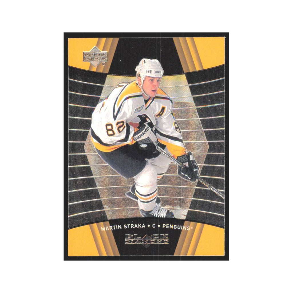 Martin Straka 1999 Upper Deck Black Diamond #69 Pittsburgh Penguins NM