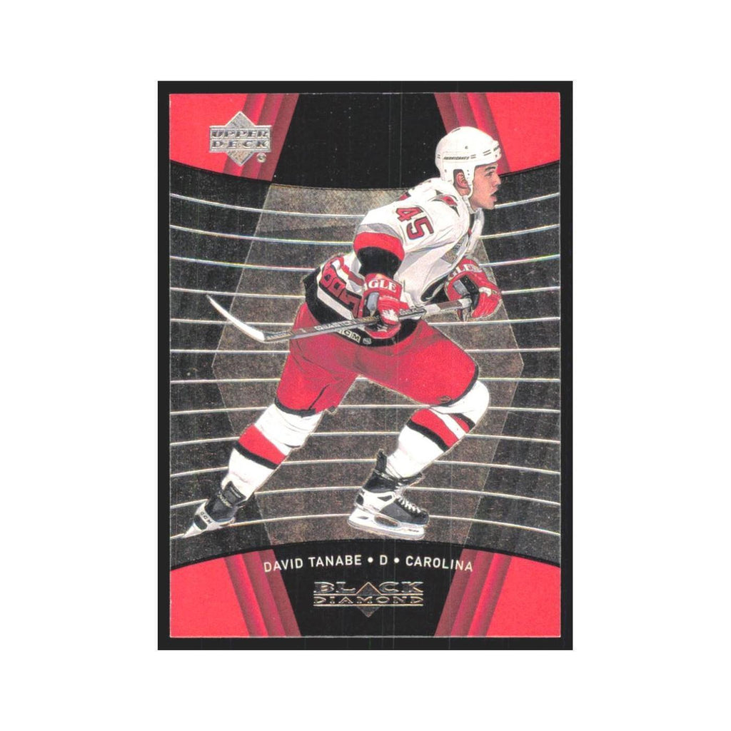 David Tanabe 1999 Upper Deck Black Diamond #18 Carolina Hurricanes NM