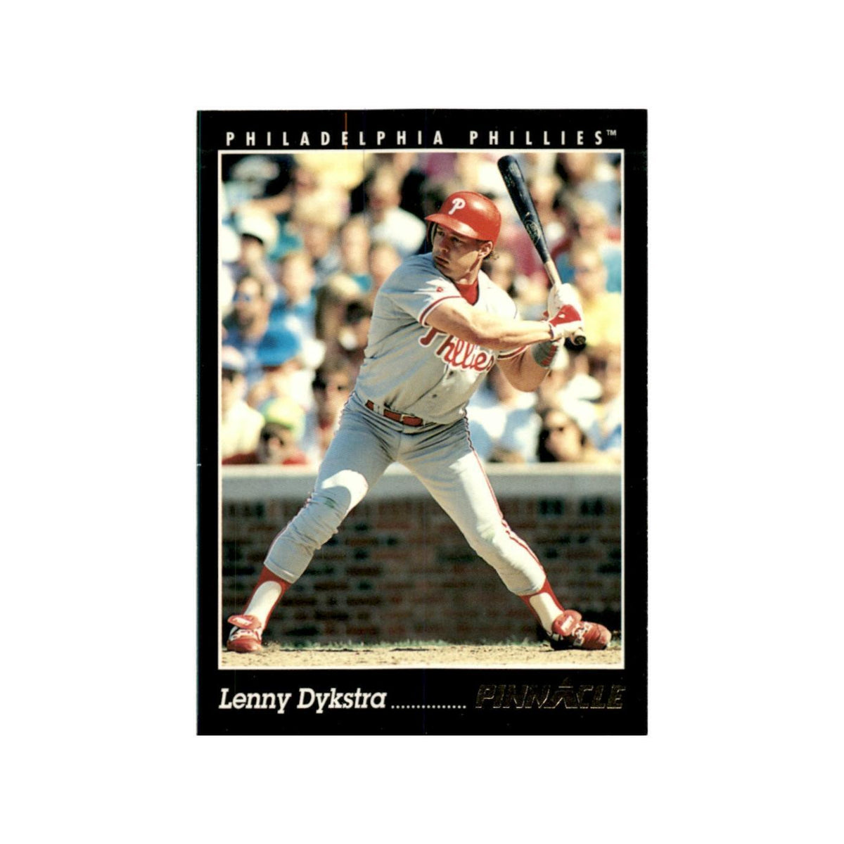 Lenny Dykstra 1993 Pinnacle #45 Philadelphia Phillies Baseball Card NM