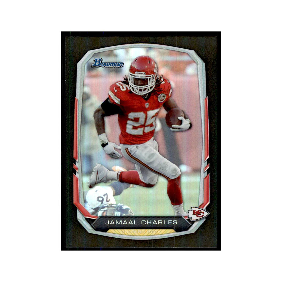 2013 Bowman Foil Jamaal Charles Football Cards #14