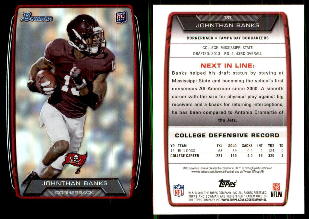 2013 Bowman Foil Johnthan Banks #137