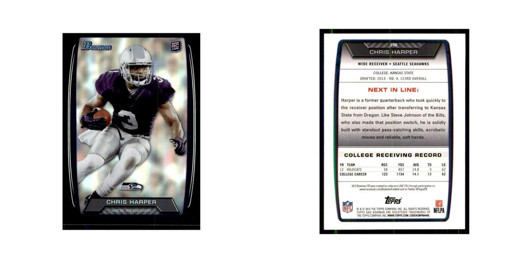 2013 Bowman Foil Chris Harper #198